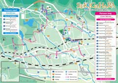 Sekigahara Parcours Des Sites Historiques / Guide Des Boutiques Et Restaurants