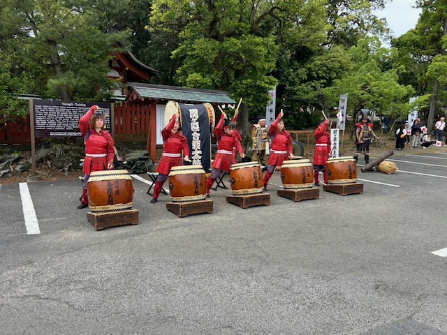 関ケ原合戦太鼓「華の陣」