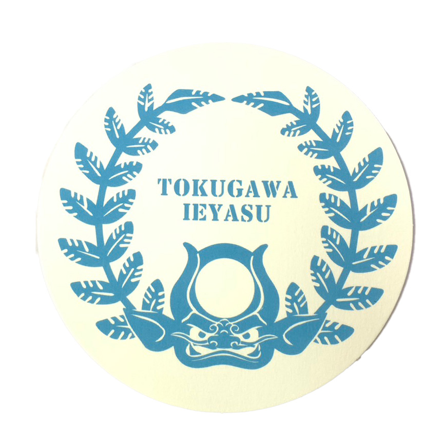 コースター TokugawaーIeyasu1枚【交換ポイント必要数:400】